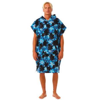 RIP CURL COMBO HOODED TOWEL BLUE YONDER