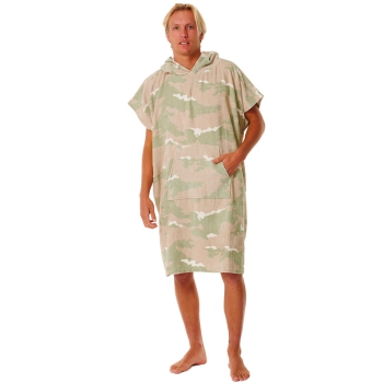 RIP CURL COMBO HOODED TOWEL SAGE