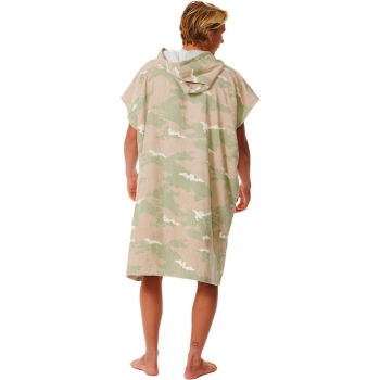 RIP CURL COMBO HOODED TOWEL SAGE