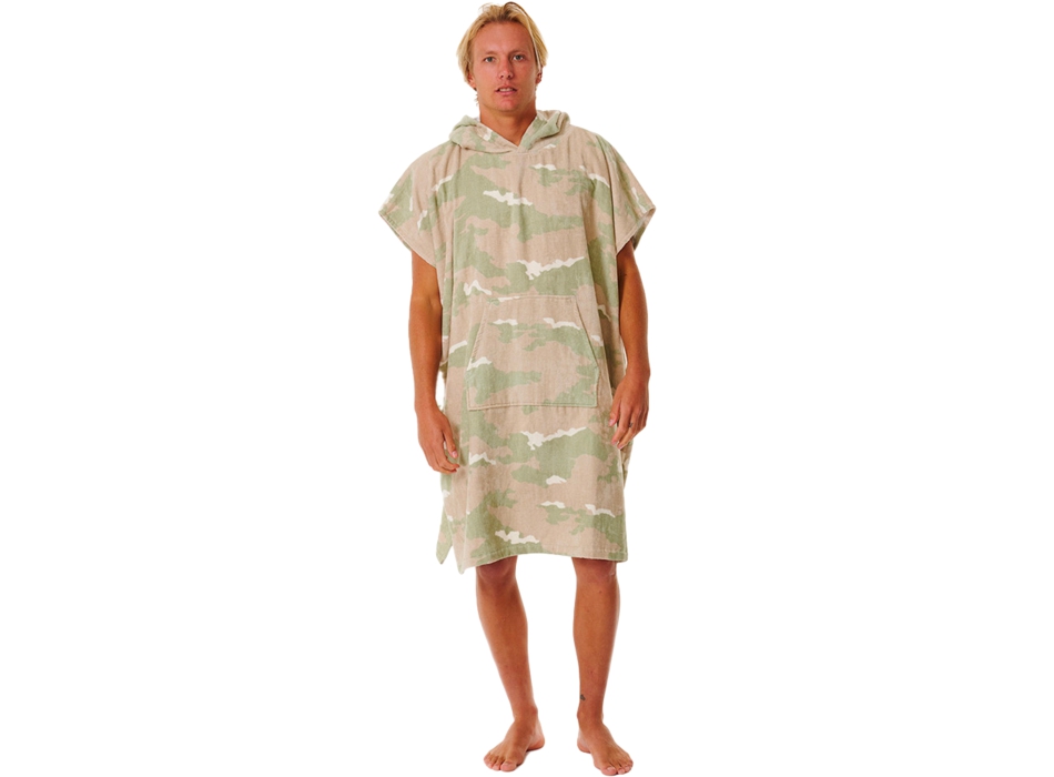 RIP CURL COMBO HOODED TOWEL SAGE