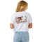 RIP CURL DANCING CROP TEE WHITE