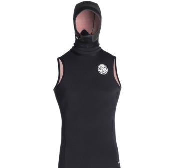 RIP CURL FLASHBOMB 0.5MM HOOD VEST CAP 2MM