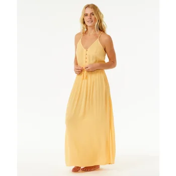 RIP CURL CLASSIC SURF MAXI DRESS ORANGE