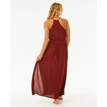 RIP CURL CLASSIC SURF MAXI DRESS PLUM