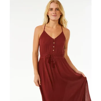 RIP CURL CLASSIC SURF MAXI DRESS PLUM