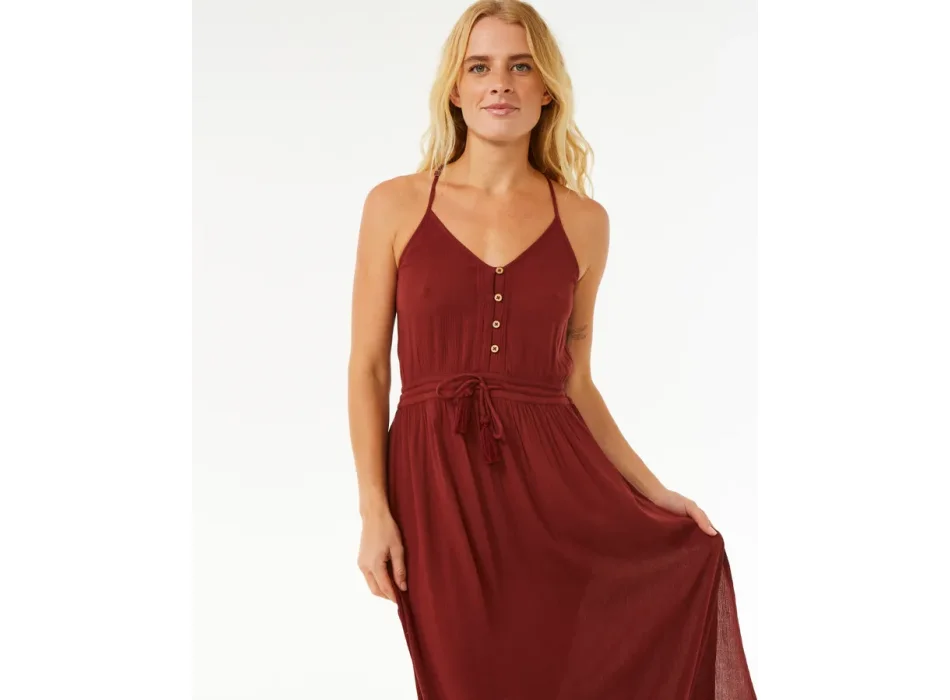 RIP CURL CLASSIC SURF MAXI DRESS PLUM