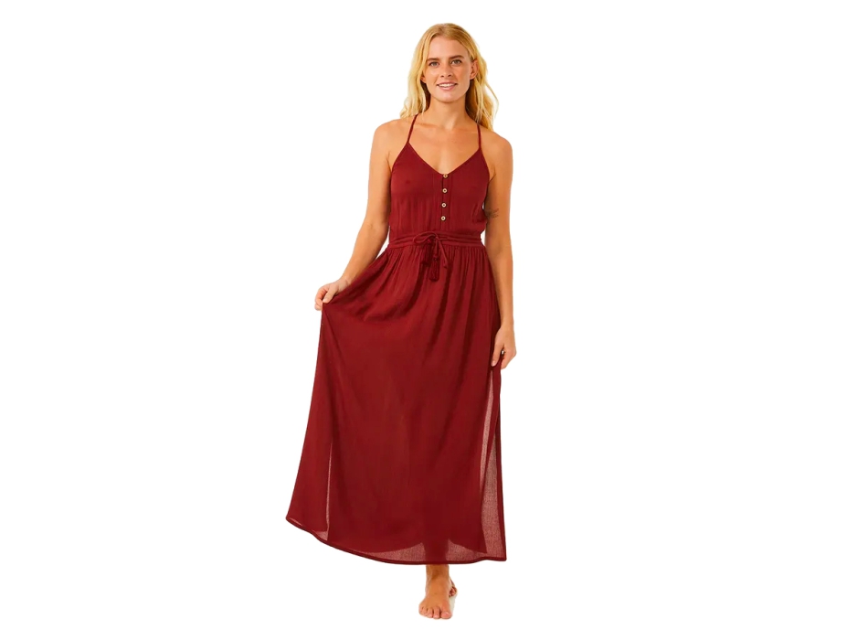 RIP CURL CLASSIC SURF MAXI DRESS PLUM