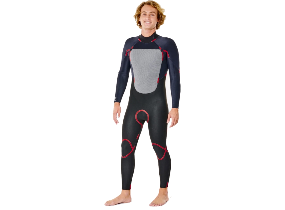 RIP CURL OMEGA 3/2 BACK ZIP WETSUIT