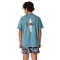 RIP CURL SHRED TEE BOY DUSTY BLUE