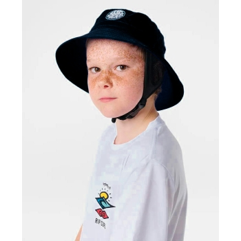 RIP CURL SURF SERIES BUCKET HAT BLACK BOY