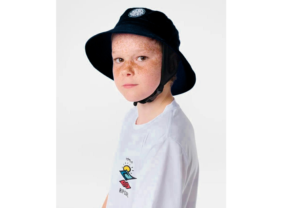 RIP CURL SURF SERIES BUCKET HAT BLACK BOY