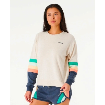 RIP CURL SURFBREAK CREW OATMEAL MARLE