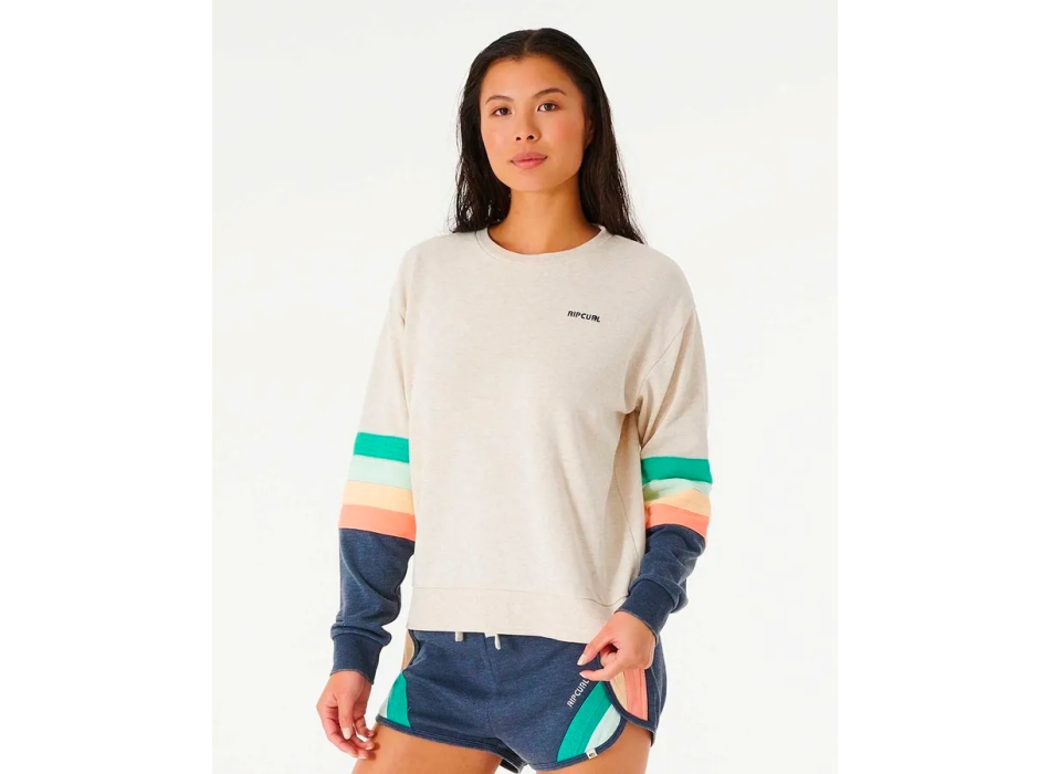 RIP CURL SURFBREAK CREW OATMEAL MARLE