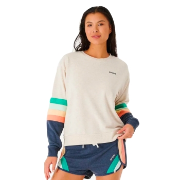 RIP CURL SURFBREAK CREW OATMEAL MARLE