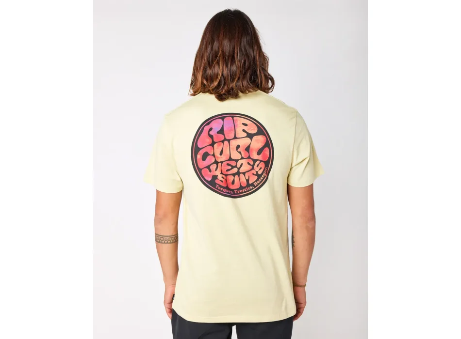 RIP CURL PASSAGE SHORT SLEEVE TEE BLACK