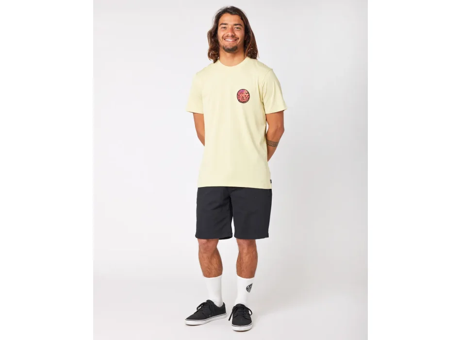 RIP CURL PASSAGE SHORT SLEEVE TEE BLACK