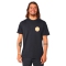 RIP CURL PASSAGE SHORT SLEEVE TEE BLACK