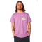 RIP CURL PASSAGE SHORT SLEEVE TEE DUSTY PURPLE