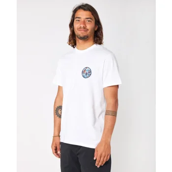 RIP CURL PASSAGE SHORT SLEEVE TEE WHITE