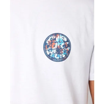 RIP CURL PASSAGE SHORT SLEEVE TEE WHITE