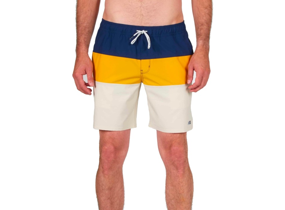 SALTY CREW BEACONS 2 ELASTIC BOARDSHORTS 18" MANGO