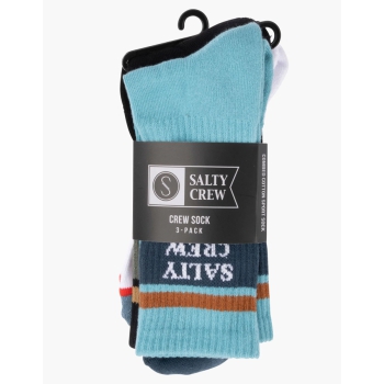 SALTY CREW BEACONS SOCK 3 PACK SET