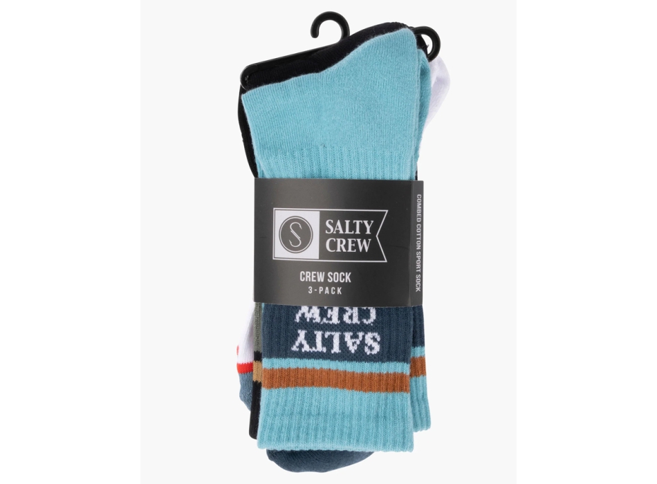 SALTY CREW BEACONS SOCK 3 PACK SET