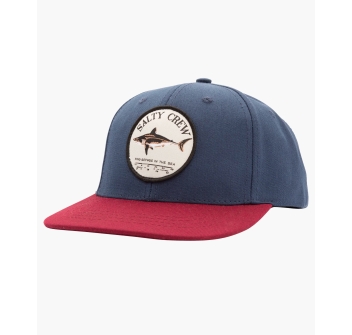 SALTY CREW BRUCE BOYS 6 PANEL SNAPBACK NAVY