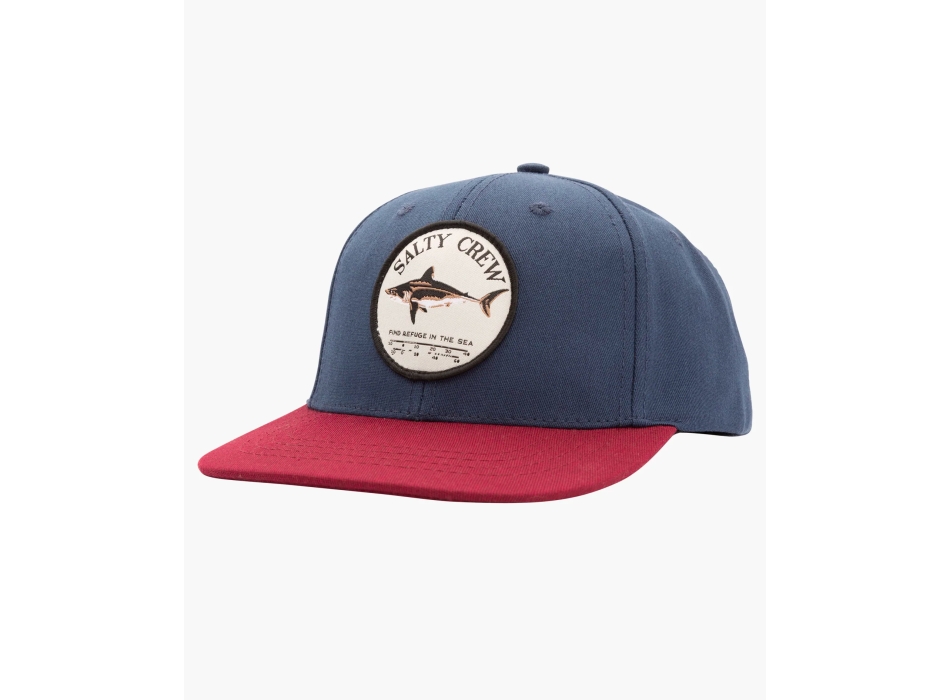 SALTY CREW BRUCE BOYS 6 PANEL SNAPBACK NAVY