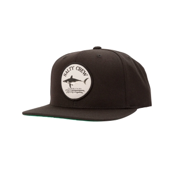 SALTY CREW BRUCE TRUCKER 6 PANEL BLACK