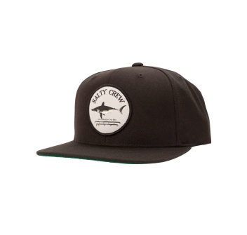 SALTY CREW BRUCE TRUCKER 6 PANEL BLACK