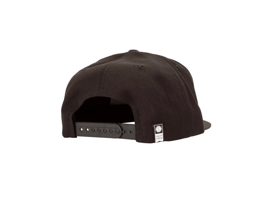 SALTY CREW BRUCE TRUCKER 6 PANEL BLACK