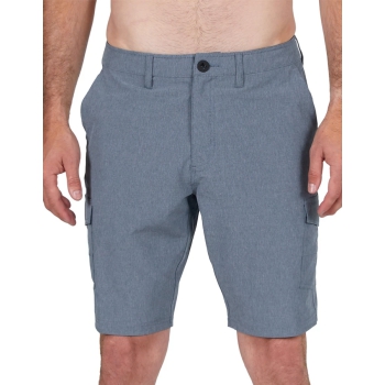 SALTY CREW DRIFTING 2 CARGO HYBRID WALKSHORT 20" NAVY