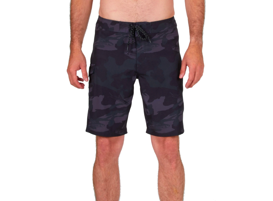 SALTY CREW LOW TIDE BOARDSHORTS 20" BLACK CAMO