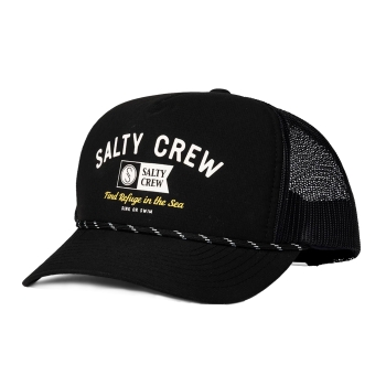 SALTY CREW SURF CLUB TRUCKER BLACK