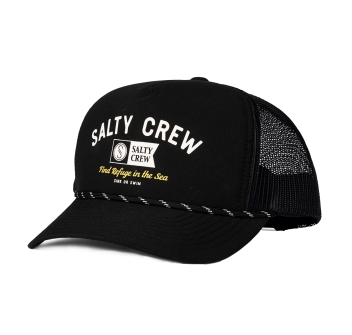 SALTY CREW SURF CLUB TRUCKER BLACK