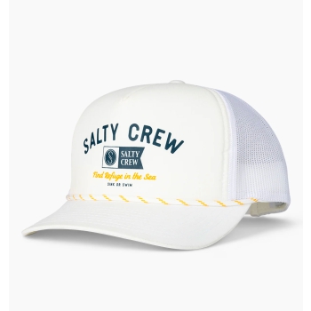 SALTY CREW SURF CLUB TRUCKER WHITE