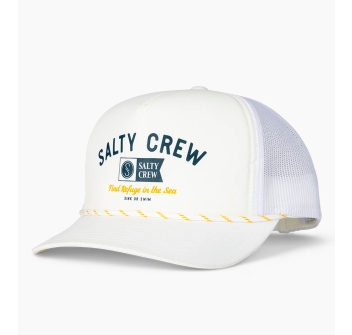 SALTY CREW SURF CLUB TRUCKER WHITE