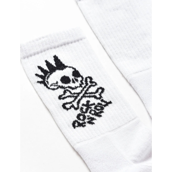 SCORPION BAY ROCK N ROLL SOCKS BLACK