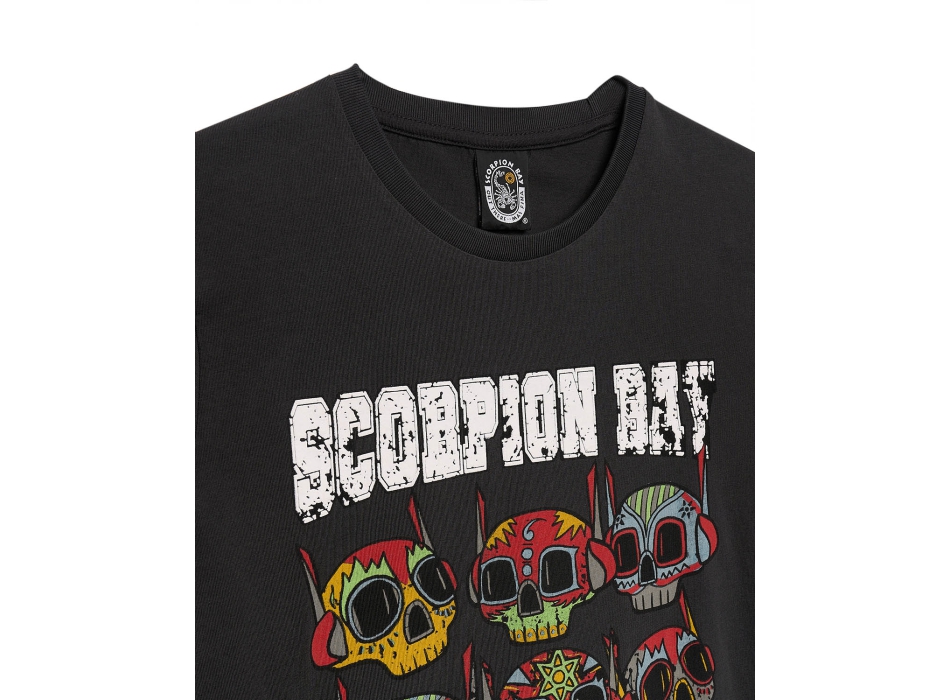 SCORPION BAY T-SHIRT NACHO ROBOT CHARCOAL