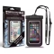 SEAWAG WATERPROOF CASE FOR SMARTPHONE MAX SIZE WHITE-BLACK 6'2"