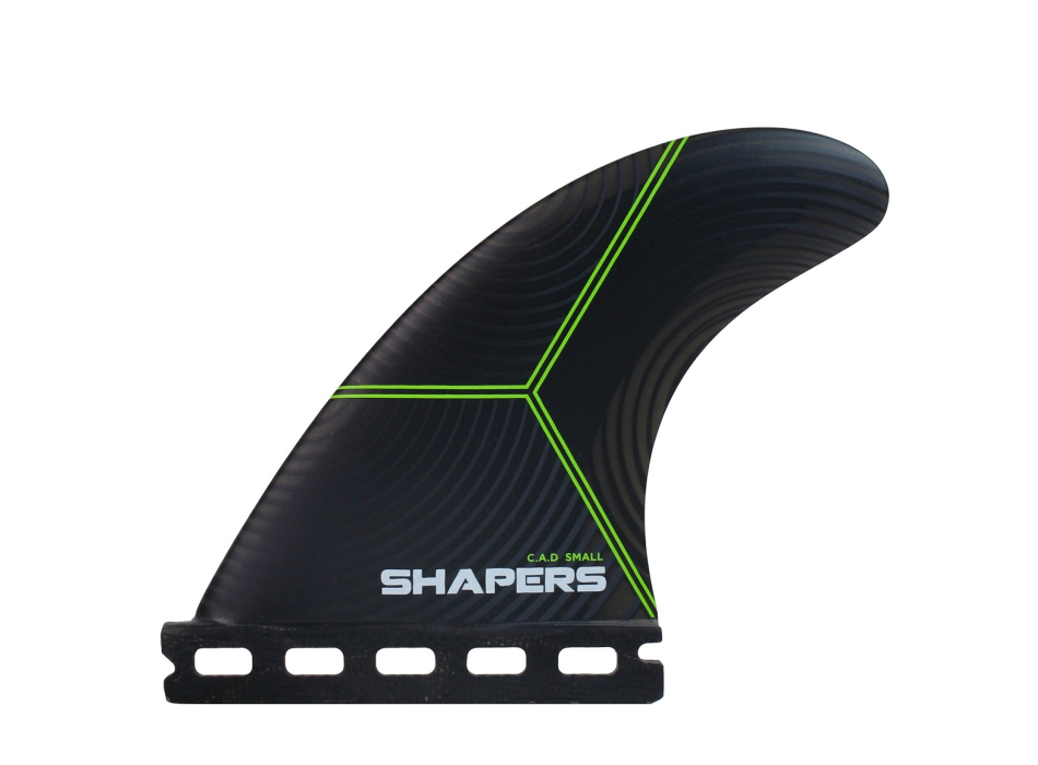 SHAPERS PINNE C.A.D. AIRLITE THRUSTER SINGLE TAB SMALL