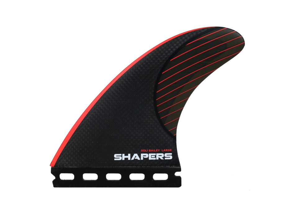 SHAPERS CORE SOLI BAILEY STEALTH THRUSTER FIN SET LARGE