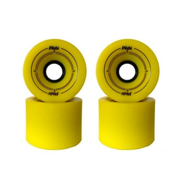 SLIDE WHEELS SURFSKATE 70MM 78A LIME