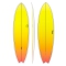 TORQ TET 6'6" FISH RETRO FADE YELLOW ORANGE