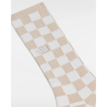 VANS SOCKS CHECKERBOARD CREW OATMEAL