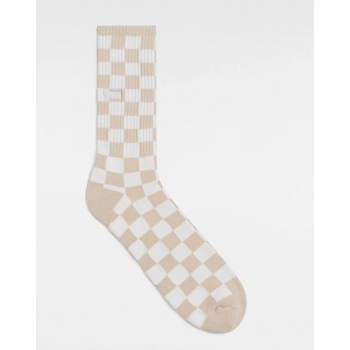 VANS SOCKS CHECKERBOARD CREW OATMEAL