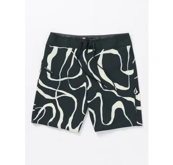 VOLCOM BLIND LINES MOD 19" BOARDSHORT BLACK