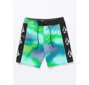 VOLCOM LIDO ICONIC MOD 19" BOARDSHORT ELECTRIC GREEN